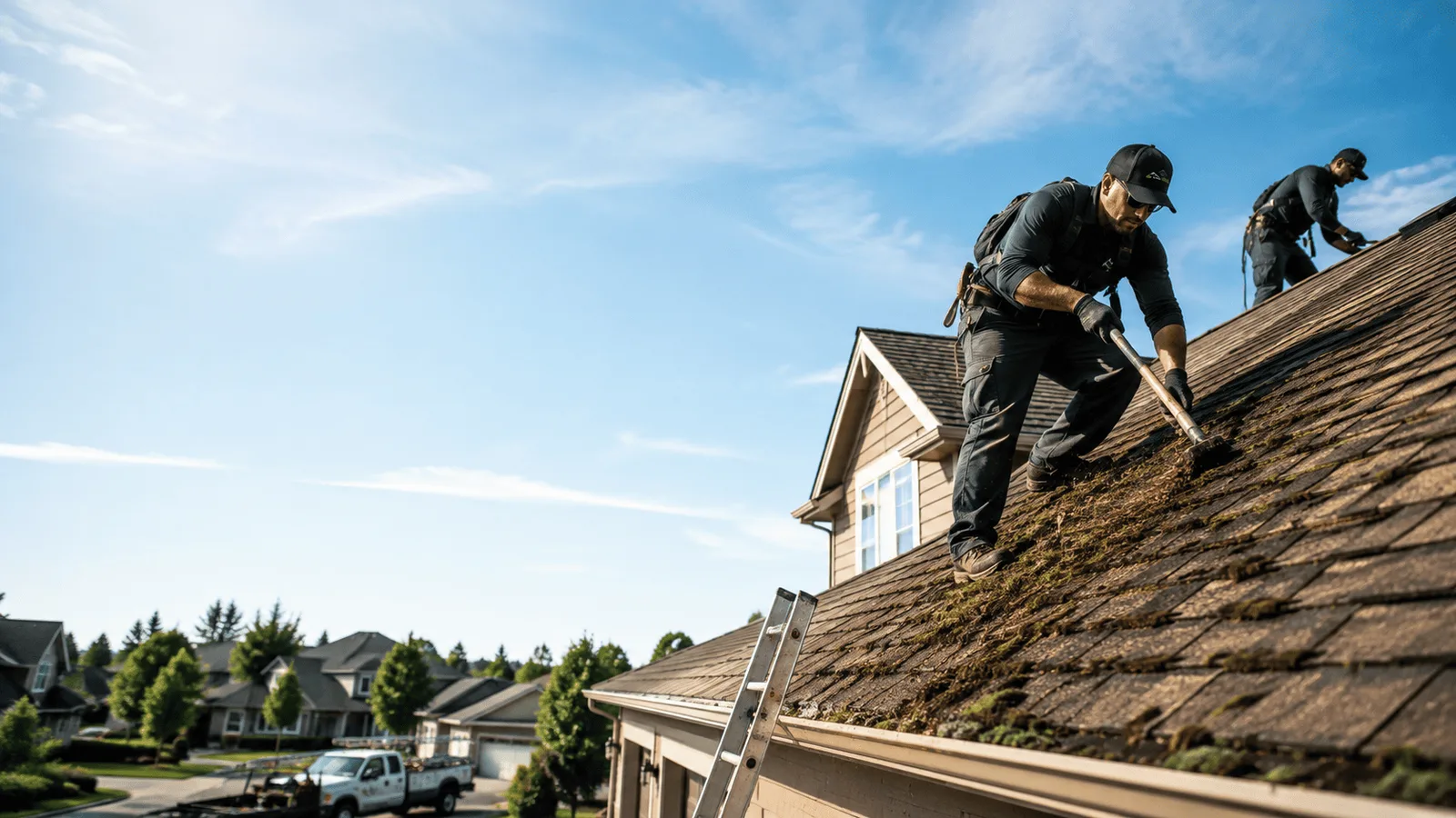 Roof Moss Removal in Banning, CA near me